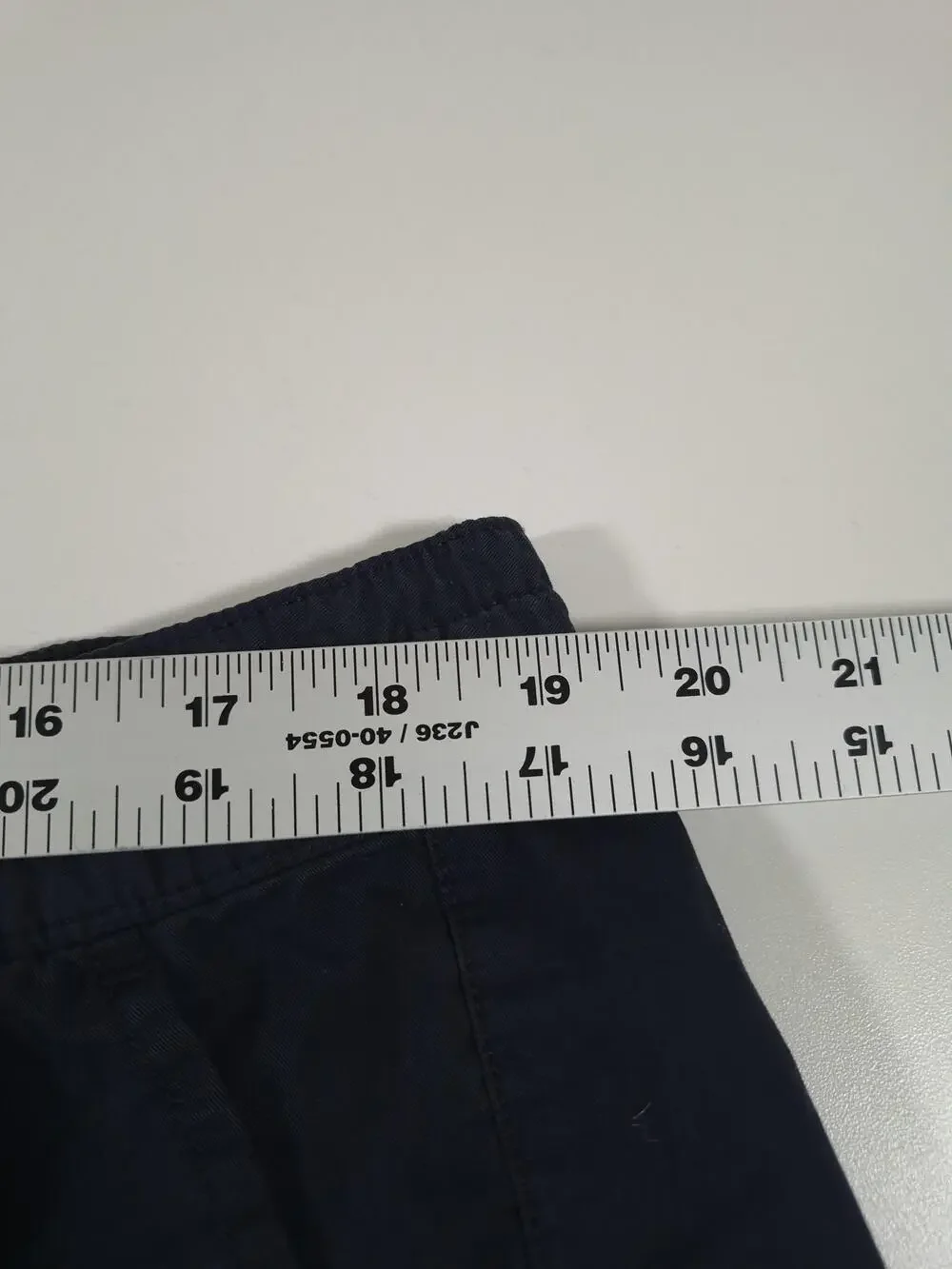 Polo Ralph Lauren Shorts Men's 2XB Blue Chino 9in Inseam Elastic Drawstring